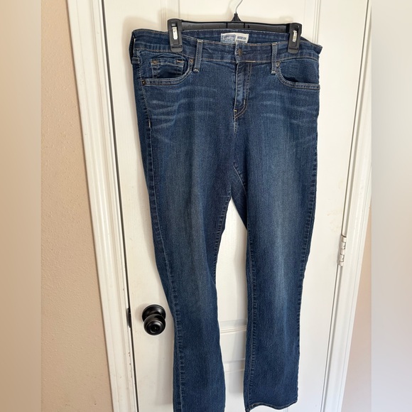 Levi's Denim - Levi's Modern Straight Leg Jeans in Deep Indigo size 16 Women’s